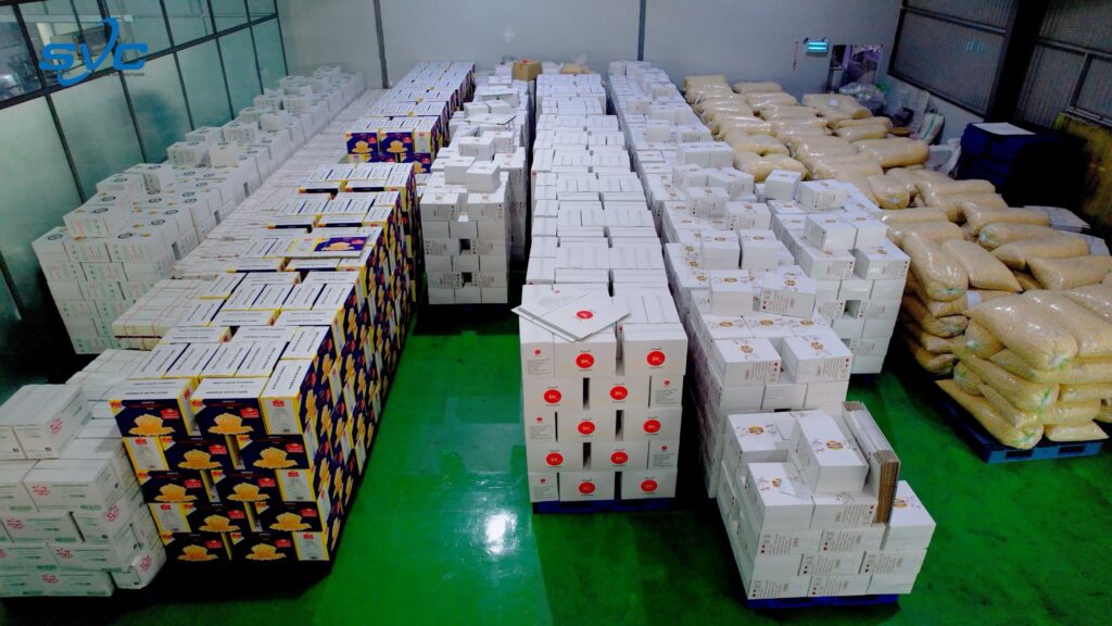 SVC Group 34 Carton stacking
