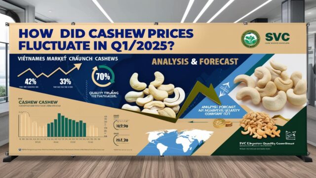 How Did Cashew Prices Fluctuate In Q1/2025? Analysis & Forecast | SVC Group
