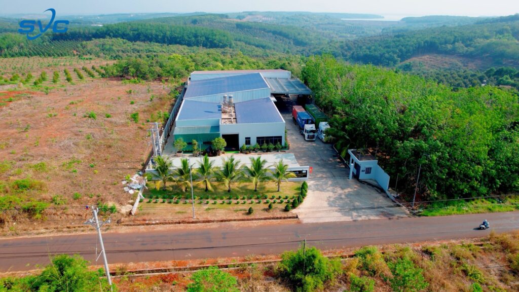 SVC Group 2 SVC Cashew Factory aerial view