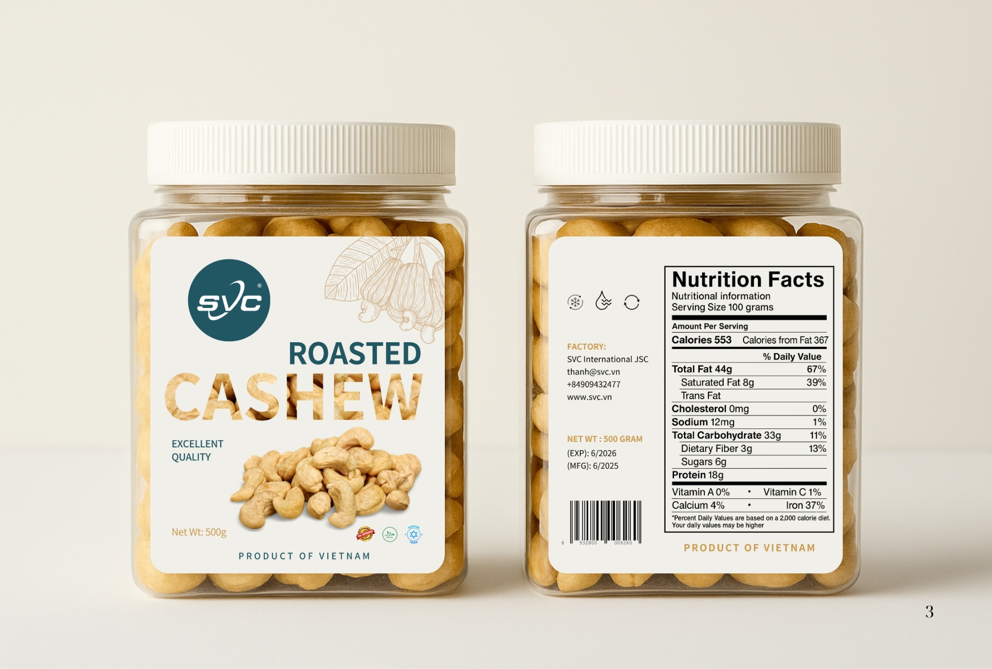 Sustainable Cashew Packaging