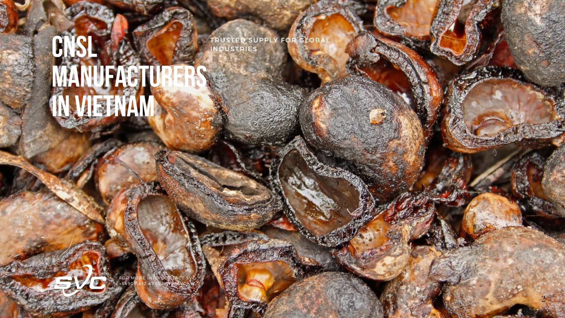 CNSL Manufacturers in Vietnam – Trusted Supply for Global Industries