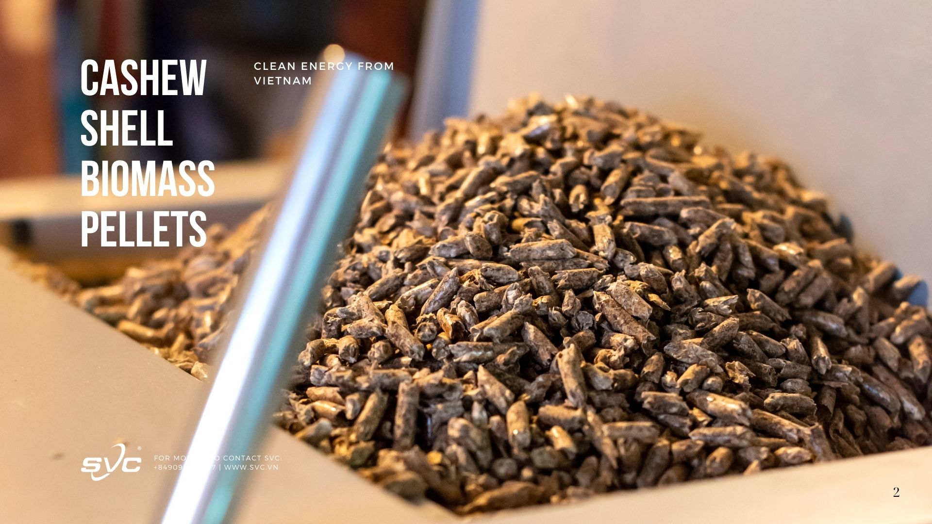 Cashew Shell Biomass Pellets – Clean Energy from Vietnam