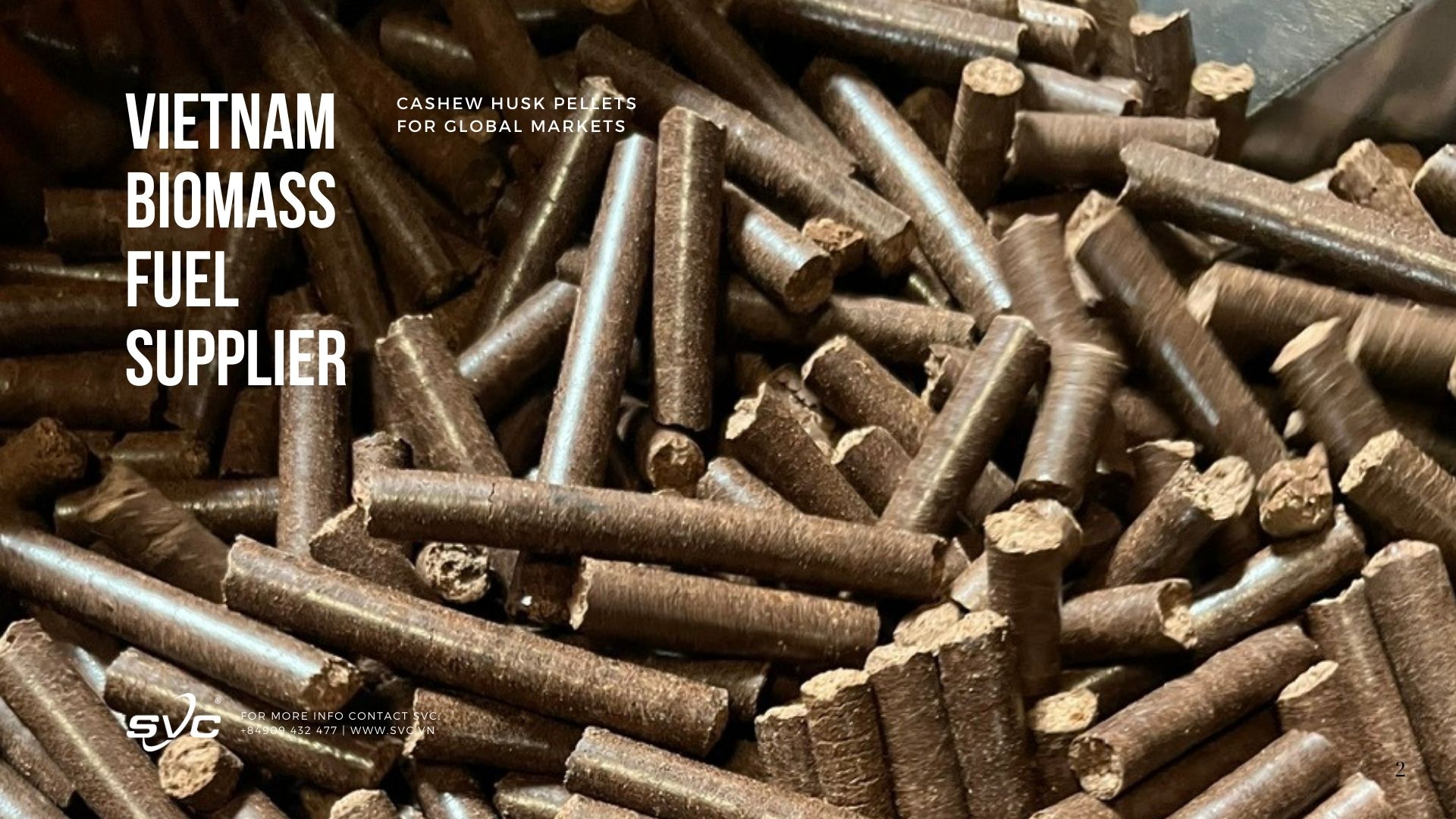 Vietnam Biomass Fuel Supplier – Cashew Husk Pellets for Global Markets