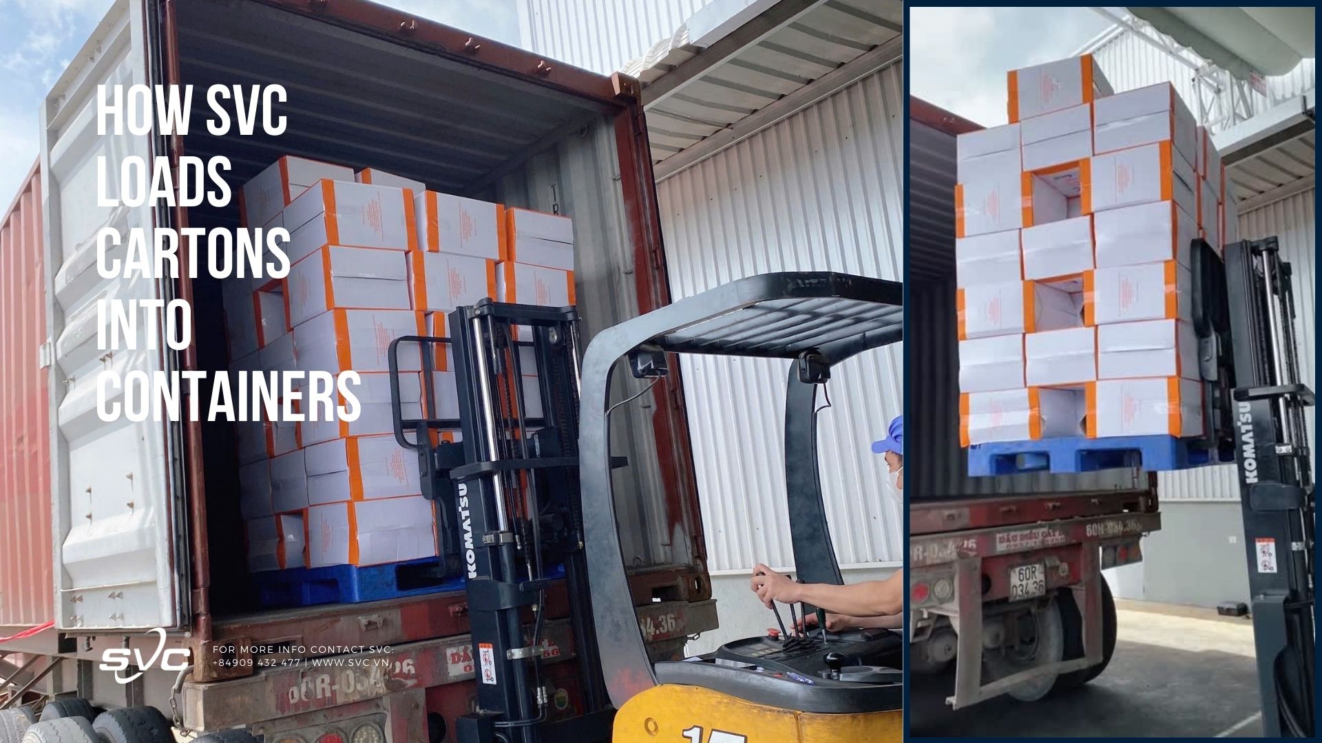 How SVC Loads Cartons into Containers