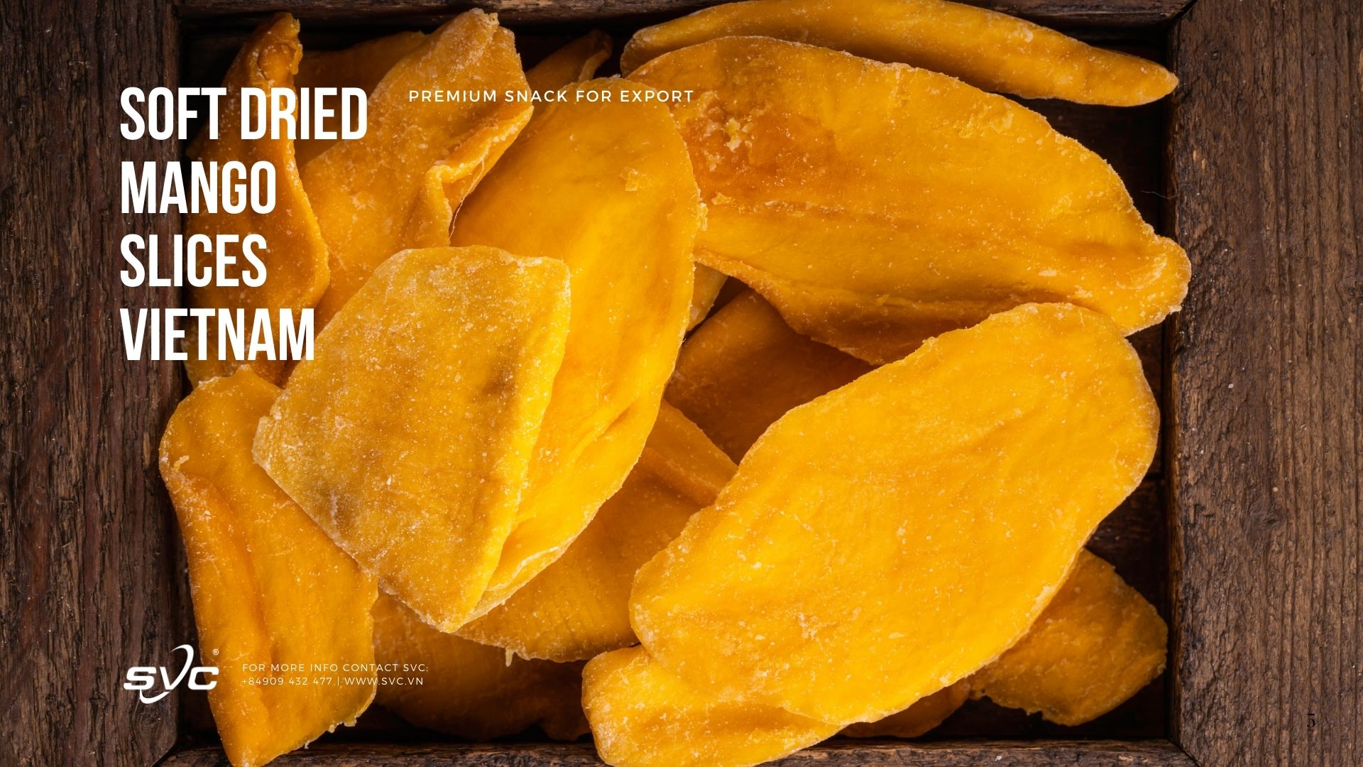 Soft Dried Mango Slices Vietnam – Premium Snack for Export