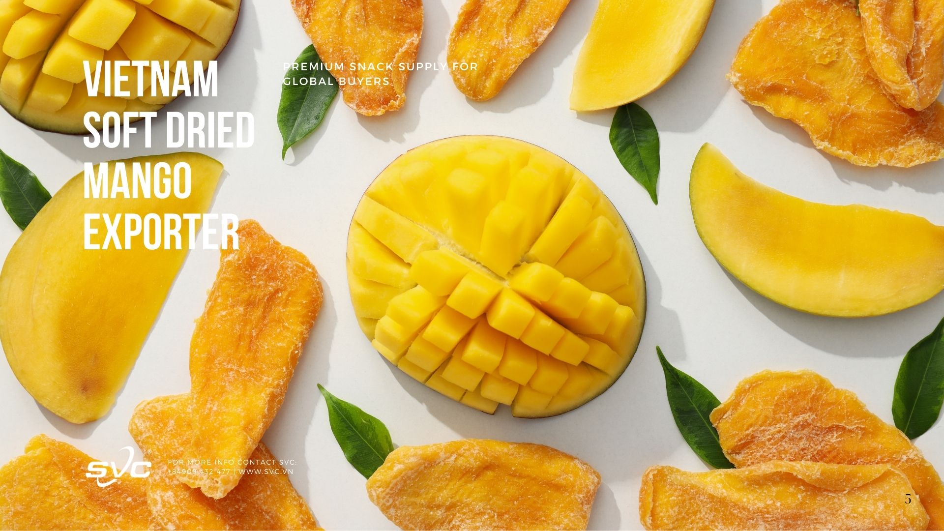 Vietnam Soft Dried Mango Exporter – Premium Snack Supply for Global Buyers