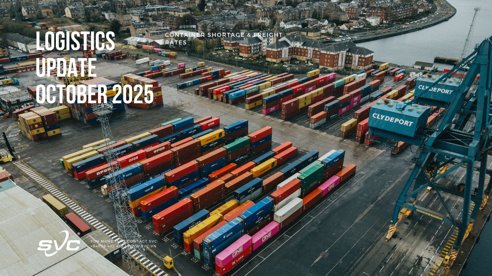 Logistics Update October 2025 – Container Shortage & Freight Rates