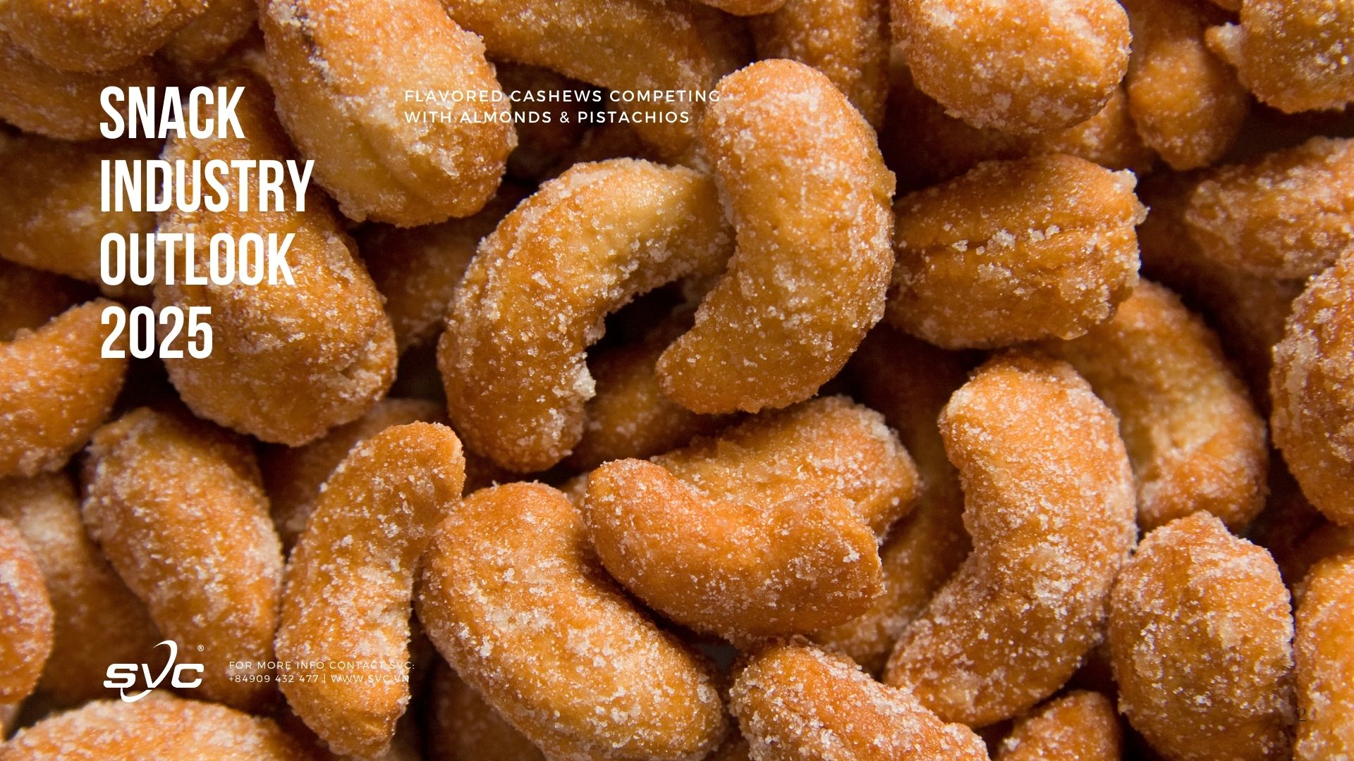 Snack Industry Outlook 2025 – Flavored Cashews Competing with Almonds & Pistachios