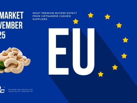 EU Market November 2025 – What Premium Buyers Expect from Vietnamese Cashew Suppliers