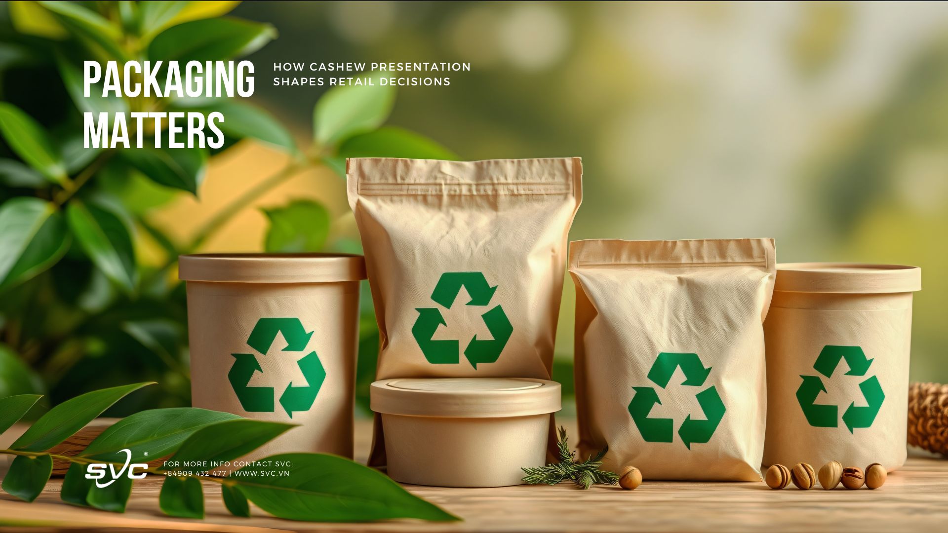 Packaging Matters: How Cashew Presentation Shapes Retail Decisions