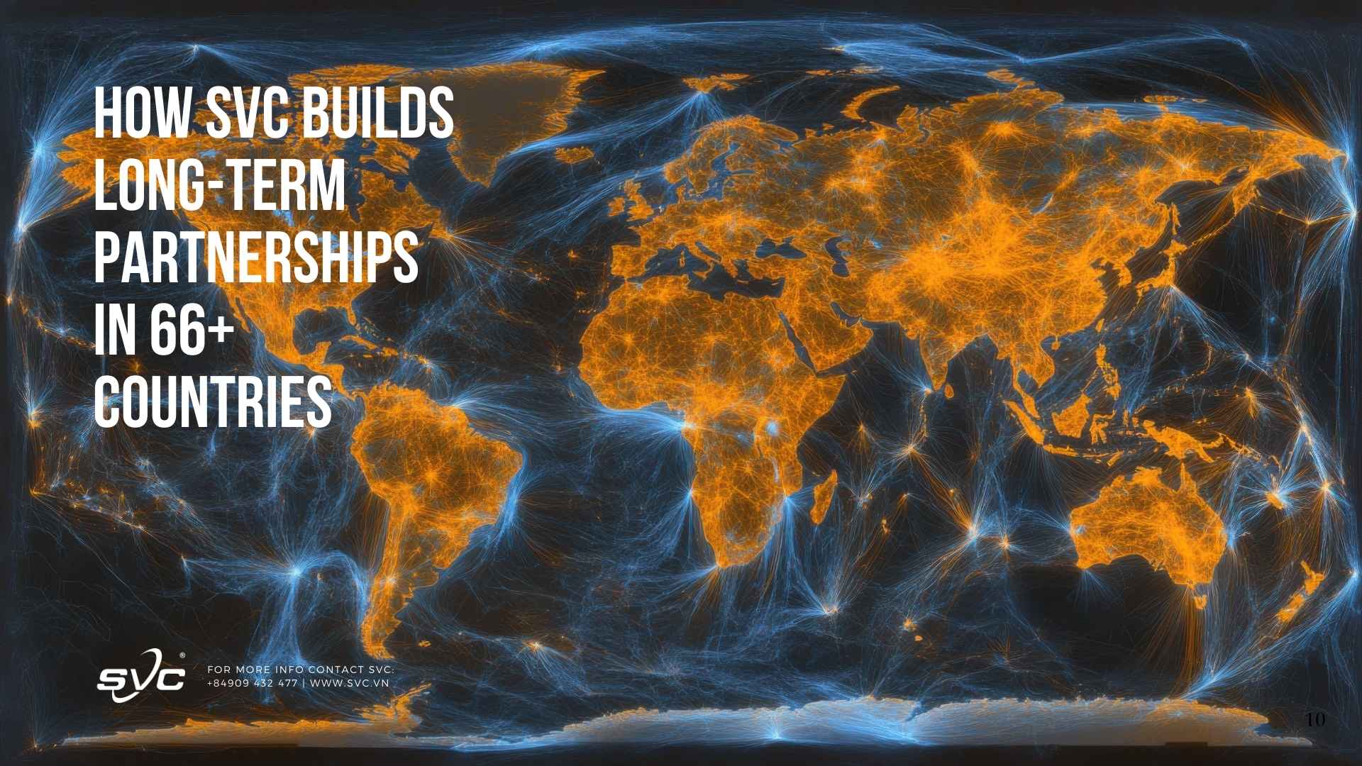 How SVC Builds Long-Term Partnerships in 66+ Countries