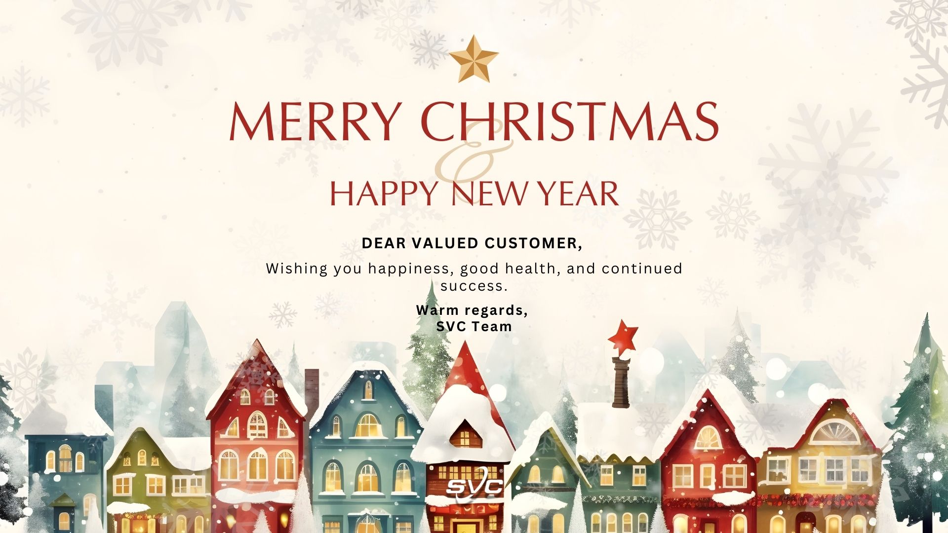 Season’s Greetings from SVC – Merry Christmas & Happy New Year