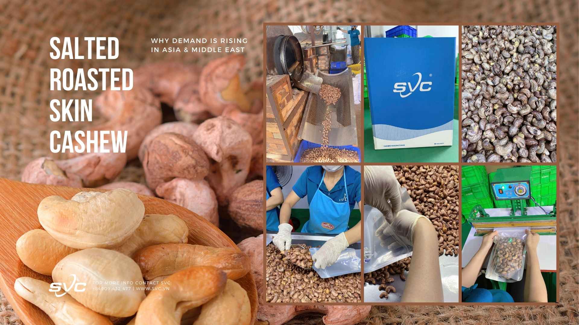 Salted Roasted Skin Cashew – Why Demand Is Rising in Asia & Middle East