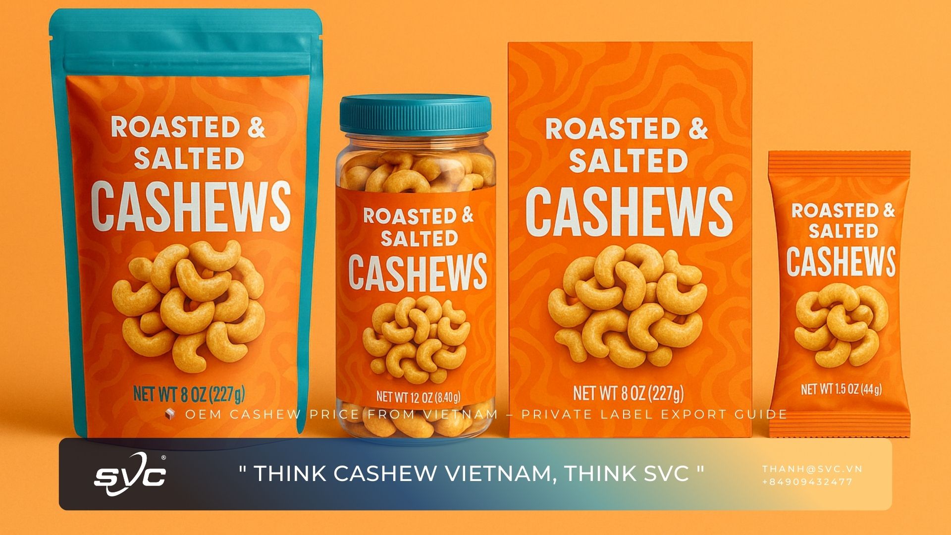 OEM Cashew Price from Vietnam – Private Label Export Guide