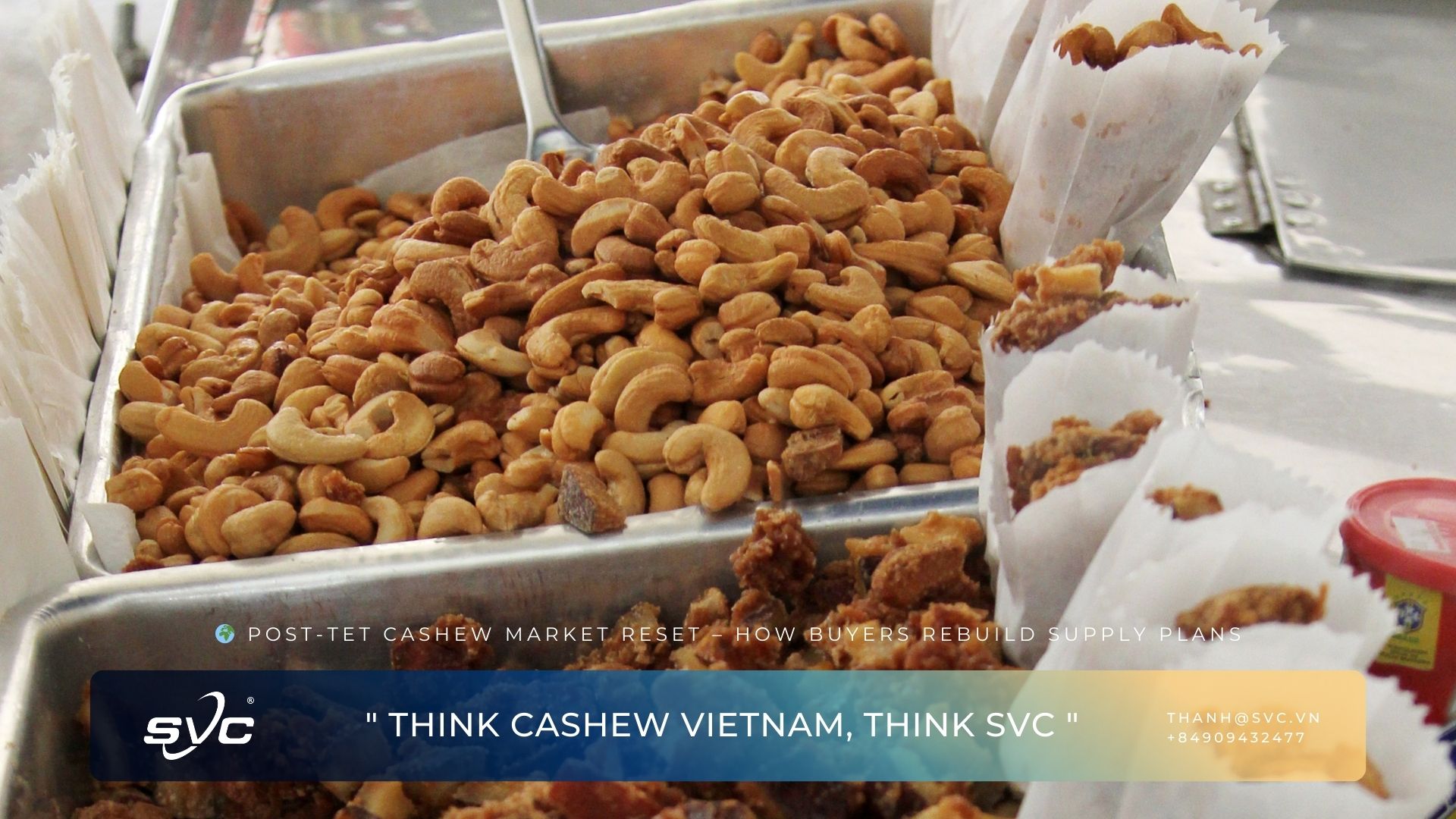 Post-Tet Cashew Market Reset – How Buyers Rebuild Supply Plans