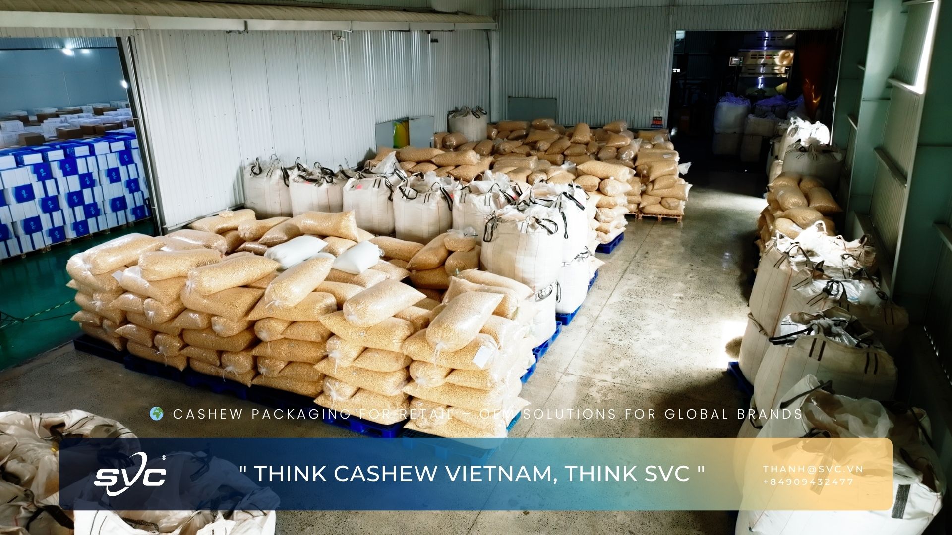 Cashew Packaging for Retail – OEM Solutions for Global Brands