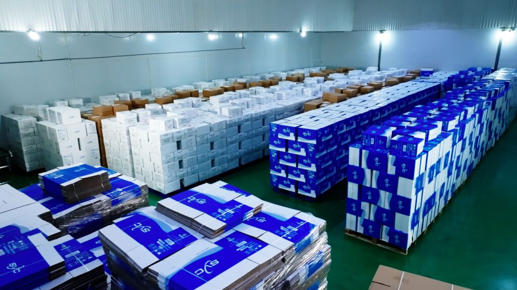 SVC Group 43 Palletised cartons