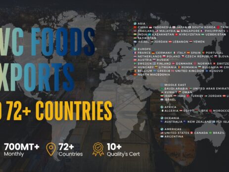 SVC Foods Exports to 72+ Countries