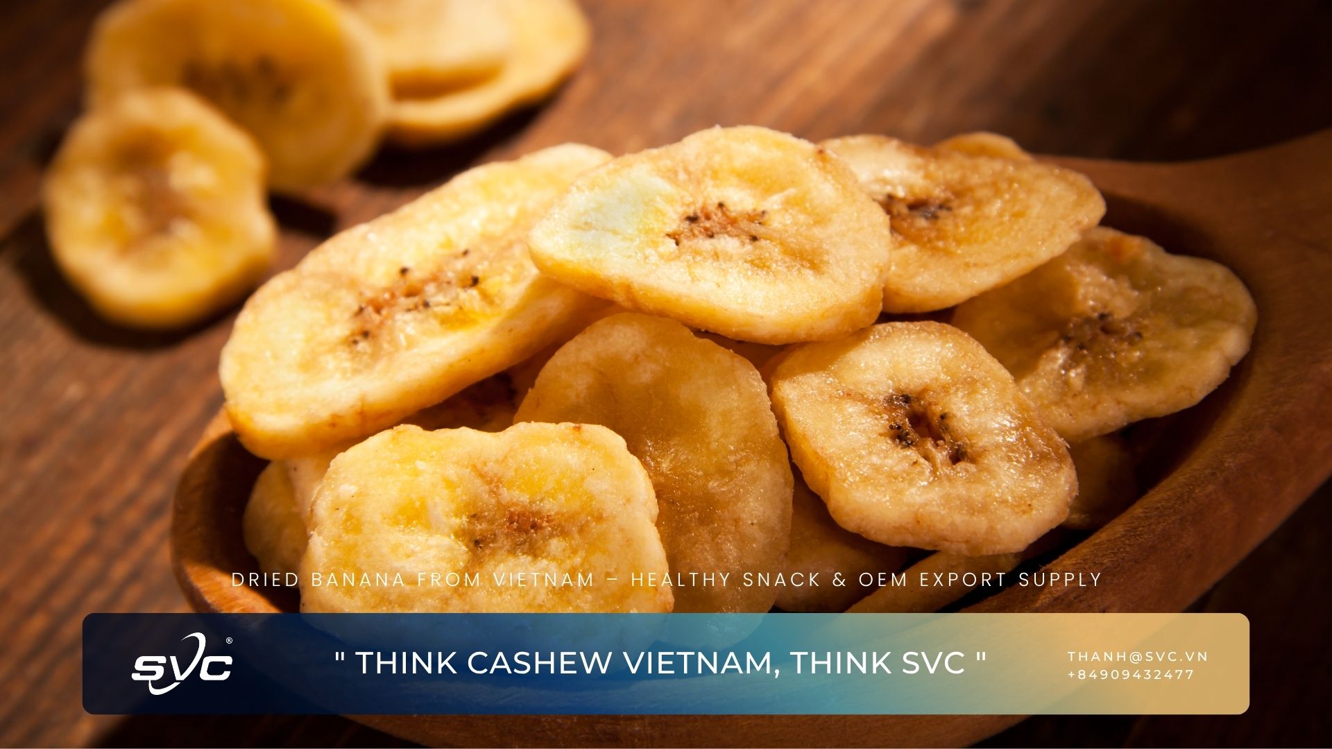 Dried Banana from Vietnam – Healthy Snack & OEM Export Supply