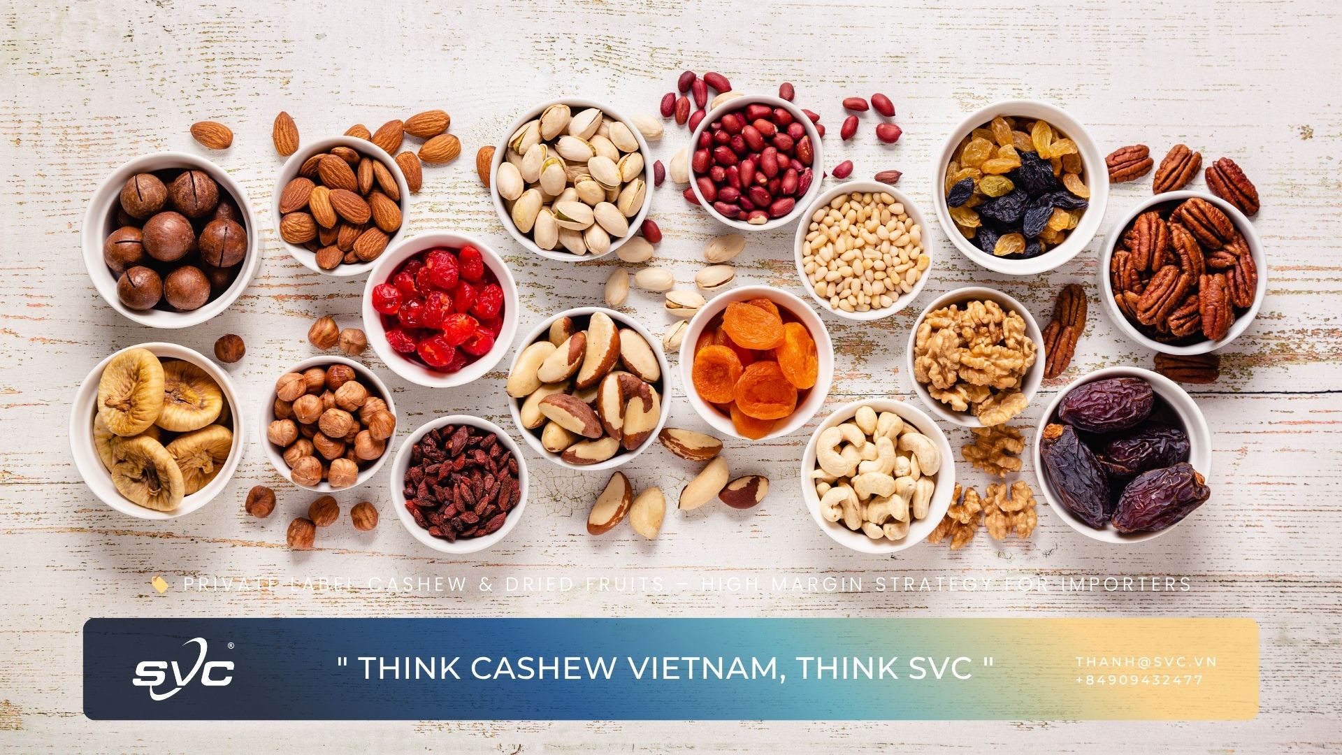 Private Label Cashew & Dried Fruits – High Margin Strategy for Importers