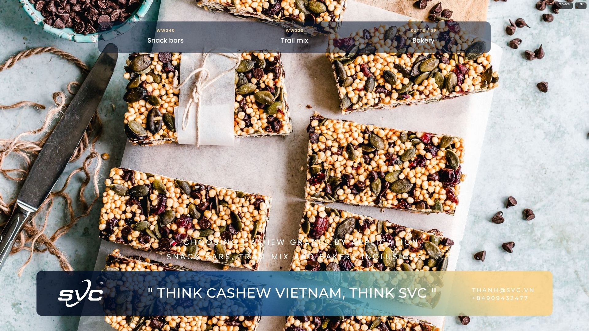 Choosing Cashew Grades By Application: Snack Bars, Trail Mix And Bakery Inclusions
