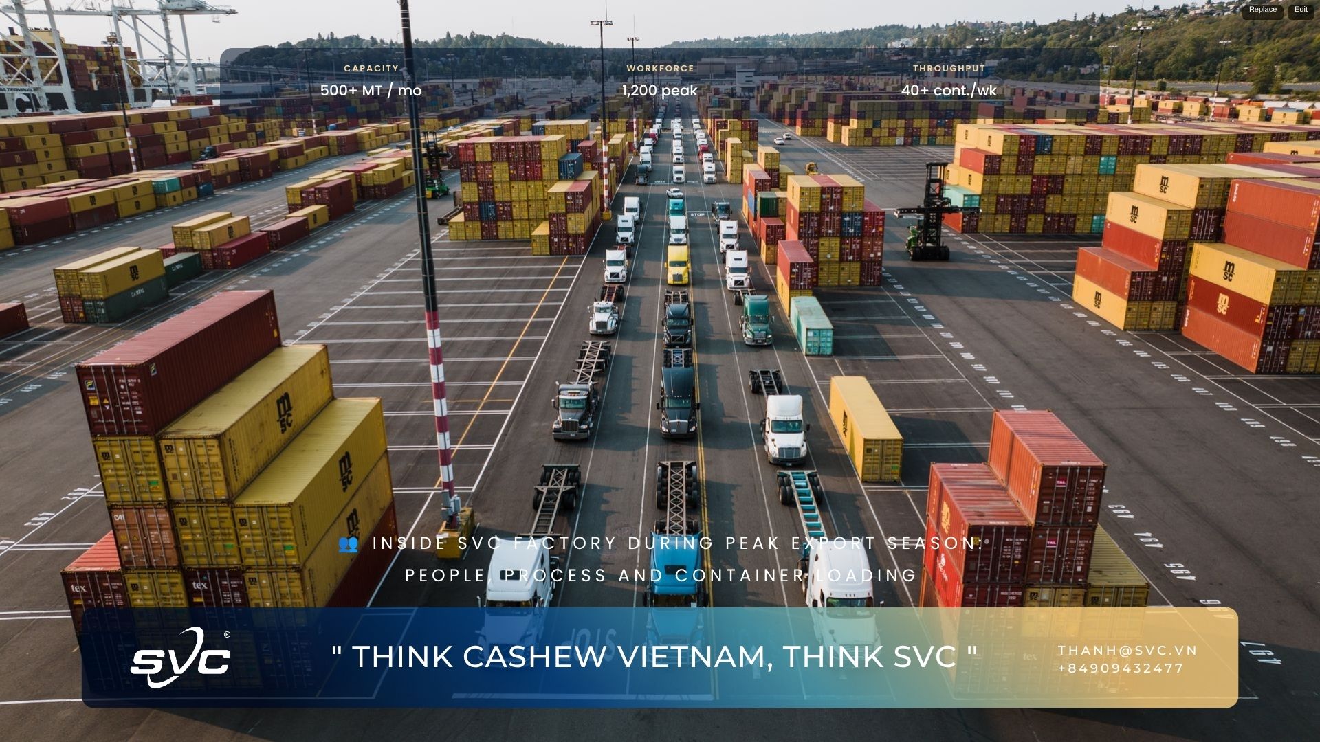 Inside SVC Factory During Peak Export Season: People, Process And Container Loading