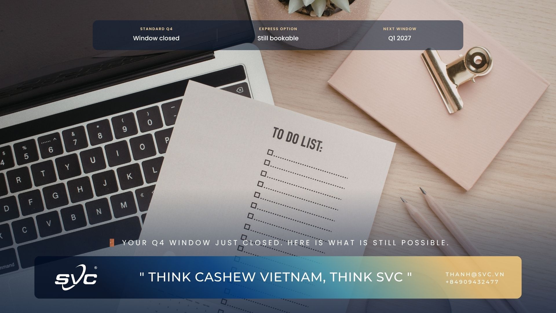 Your Q4 Window Just Closed. Here Is What Is Still Possible.