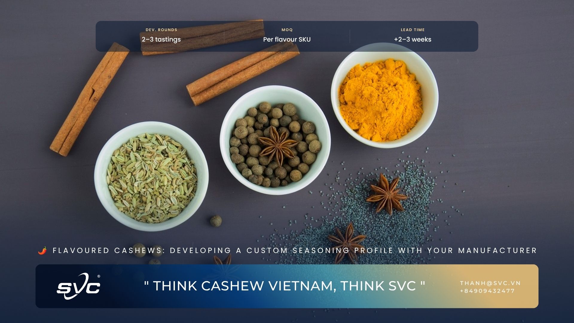 Flavoured Cashews: Developing A Custom Seasoning Profile With Your Manufacturer