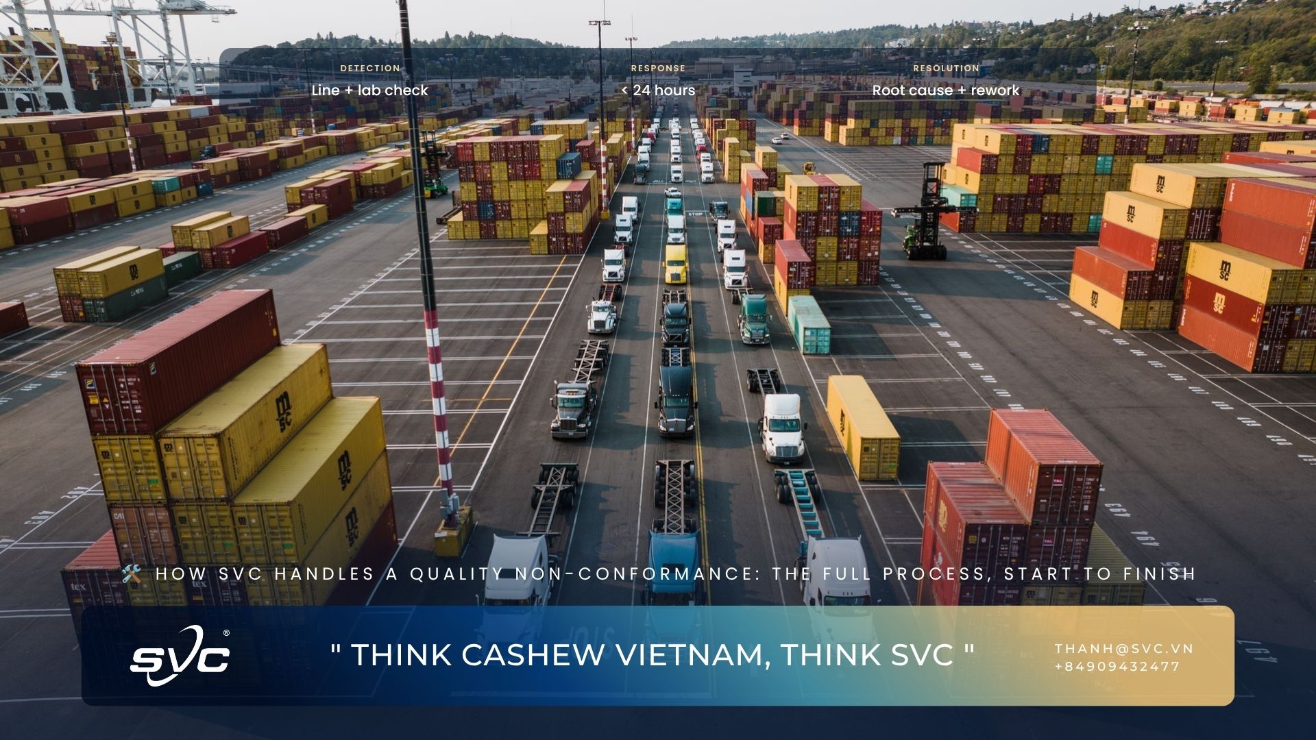 How SVC Handles A Quality Non-Conformance: The Full Process, Start To Finish
