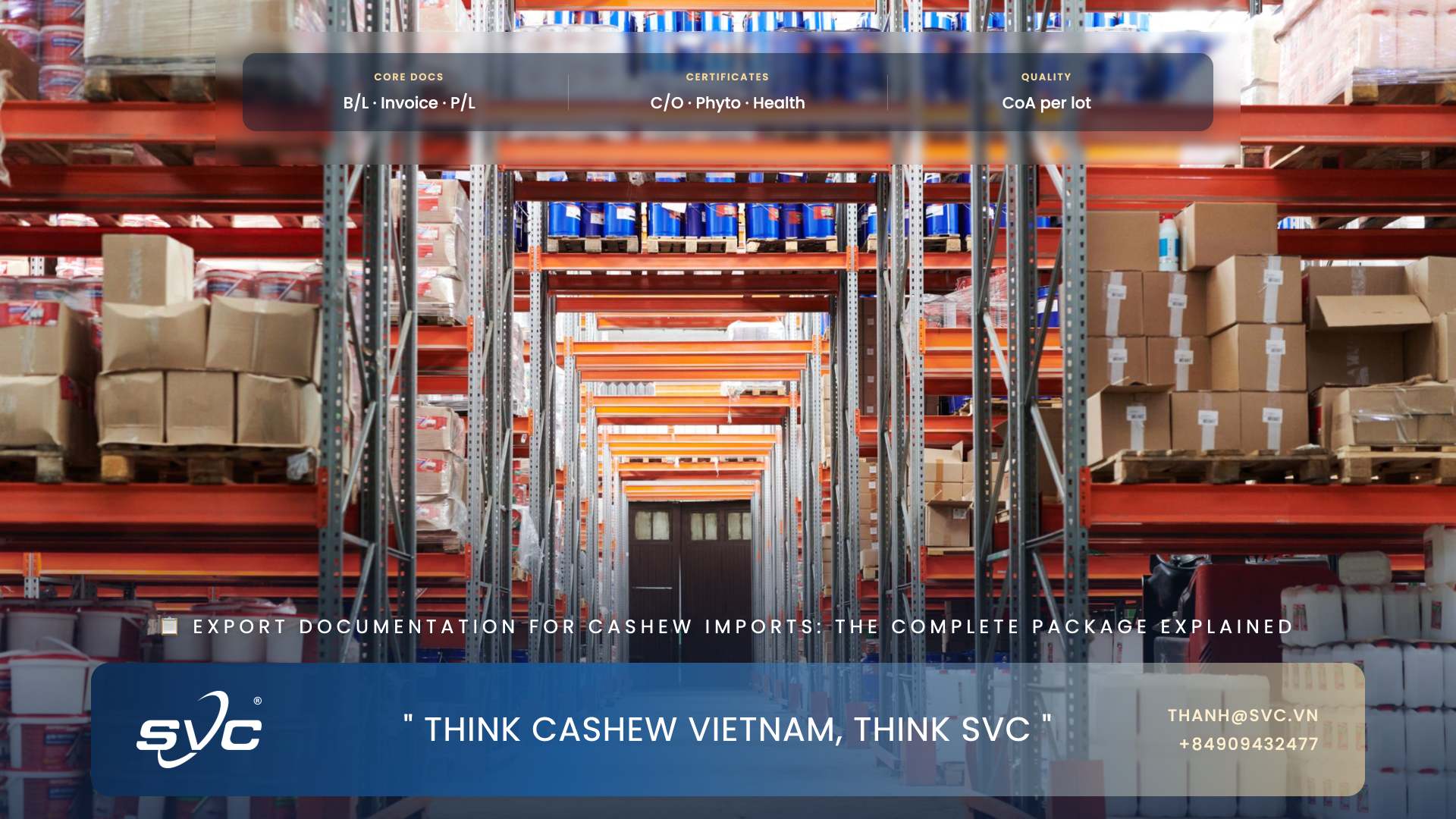 Export Documentation For Cashew Imports: The Complete Package Explained