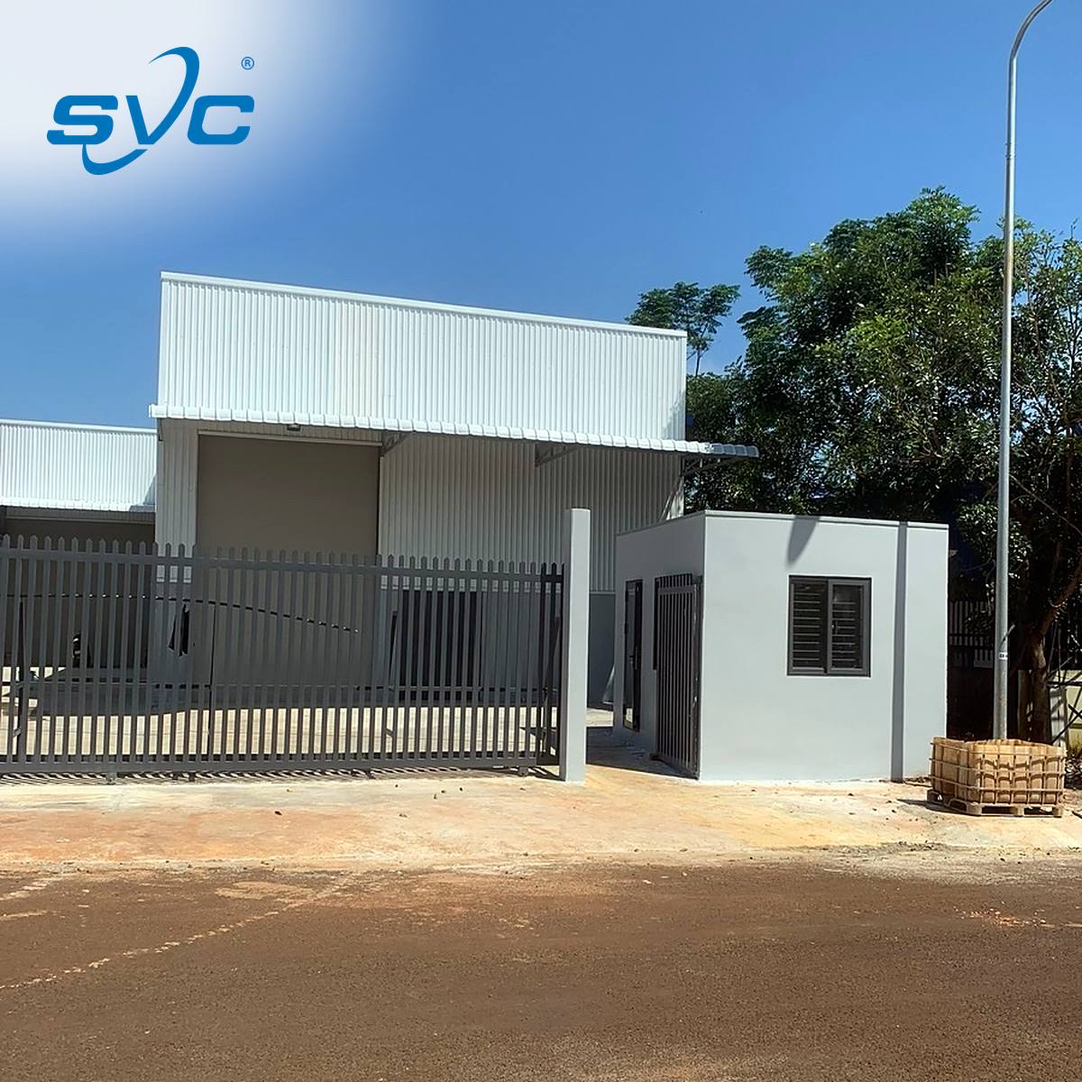 SVC Factory 2 security gatehouse